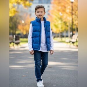 Ralph Lauren youth puffer vest, size small